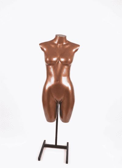 Busto Penélope plástico rosê
