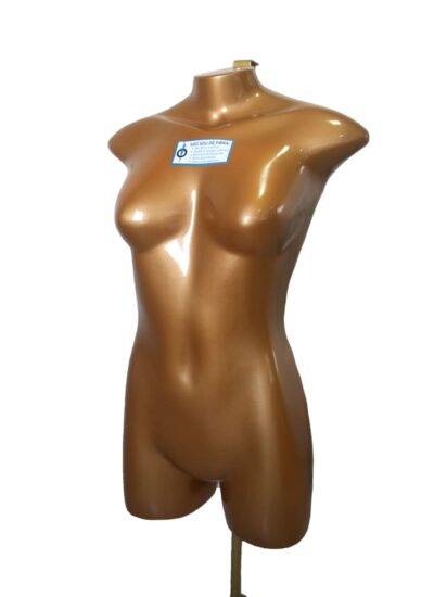 Busto feminino smart dourado