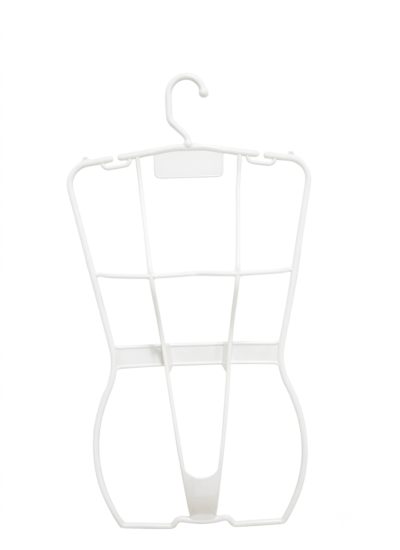 Cabide collant 3D branco
