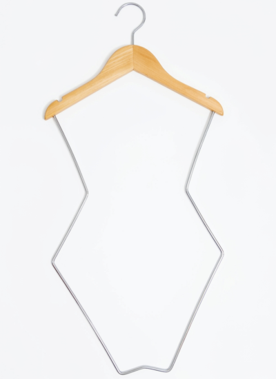 Cabide collant adulto madeira